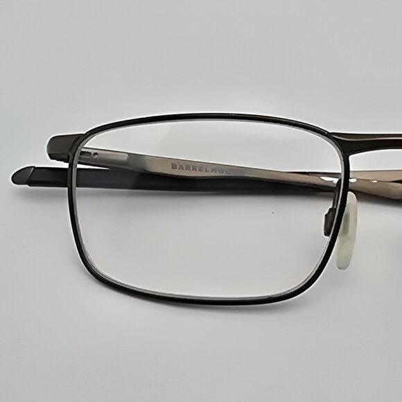 Oakley OX3173-0252 Barrelhouse Pewter Eyeglasses Frame w Flexhinge and Case 52mm - Picture 13 of 15